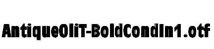 AntiqueOliT-BoldCondIn1