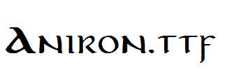 Aniron