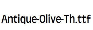 Antique-Olive-Th