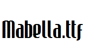 Mabella.ttf