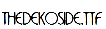 TheDekoSide.ttf