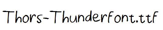 Thors-Thunderfont.ttf