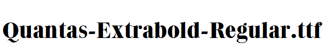 Quantas-Extrabold-Regular.ttf