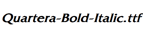 Quartera-Bold-Italic.ttf