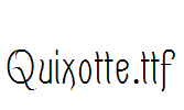 Quixotte.ttf