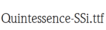 Quintessence-SSi.ttf