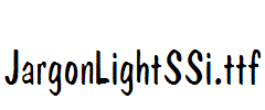 JargonLightSSi.ttf