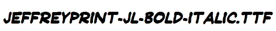 JeffreyPrint-JL-Bold-Italic.ttf