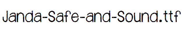 Janda-Safe-and-Sound.ttf