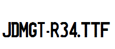 JDMGT-R34.ttf
