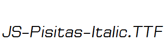 JS-Pisitas-Italic.ttf