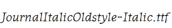 JournalItalicOldstyle-Italic.ttf