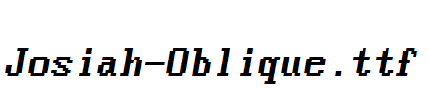 Josiah-Oblique.ttf