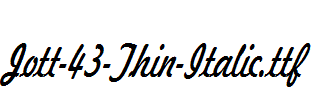 Jott-43-Thin-Italic.ttf