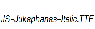 JS-Jukaphanas-Italic.ttf