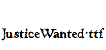 JusticeWanted.ttf