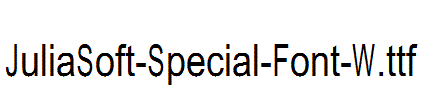 JuliaSoft-Special-Font-W.ttf