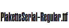 PlaketteSerial-Regular.ttf