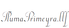 PlumaPrimeyra.ttf