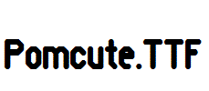 Pomcute.ttf