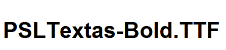 PSLTextas-Bold.ttf