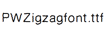 PWZigzagfont.ttf