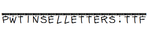 PWTinselLetters.ttf