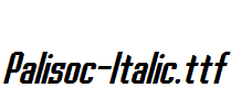 Palisoc-Italic.ttf