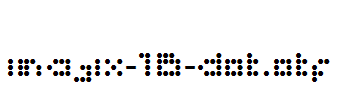 imajix-16-dot.otf