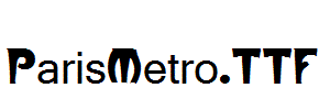 ParisMetro.ttf