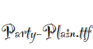 Party-Plain.ttf