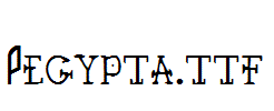 Pegypta.ttf