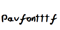 Pavfont.ttf