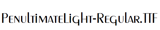 PenultimateLight-Regular.ttf