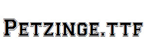 Petzinge.ttf