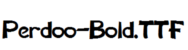 Perdoo-Bold.ttf