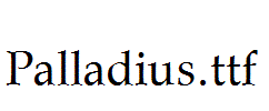 Palladius.ttf
