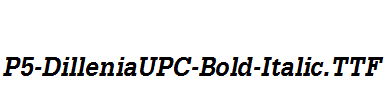 P5-DilleniaUPC-Bold-Italic.ttf