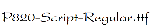 P820-Script-Regular.ttf
