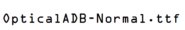 OpticalADB-Normal.ttf