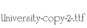 University-copy-2-.ttf