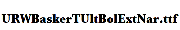 URWBaskerTUltBolExtNar.ttf