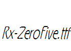 rx-zerofive.ttf|字体下载