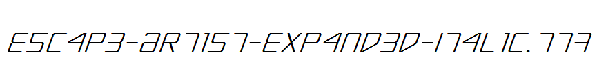 Escape-Artist-Expanded-Italic.ttf