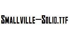 Smallville-Solid.ttf