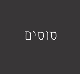 义启字库-סוסים-艺术字体