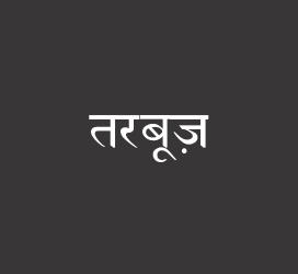 义启字库-तरबूज़-艺术字体