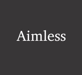 义启字库-Aimless-字体视界