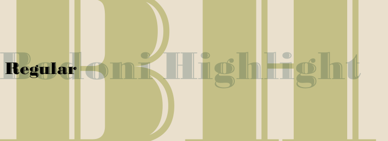 Bodoni Highlight