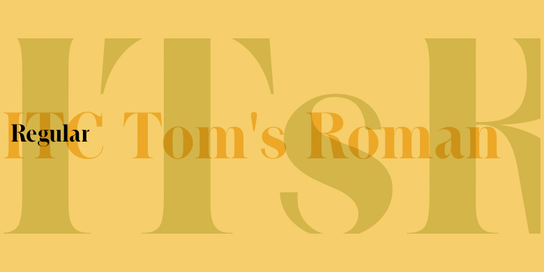 ITC Tom's Roman